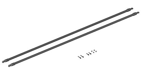 04720 CARBON TAIL BOOM BRACE LOGO 550 SX